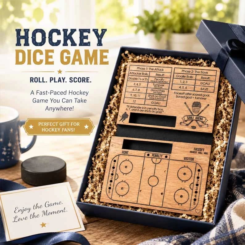🎁Last Day 50% OFF  🏒🎲 Hockey Dice Game