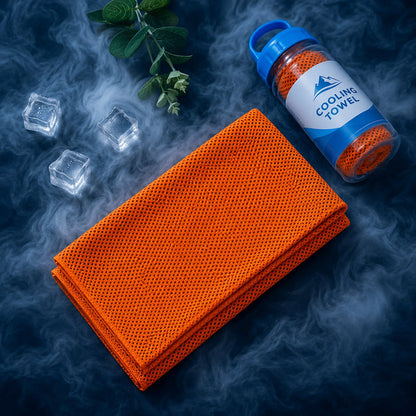 🔥Today's Event ⏰BUY 1 Get 1 FREE-🏃❄️Cold Sweat Towel You Can Use Anywhere, Anytime! Reusable Soft Absorbent Cooling Portable