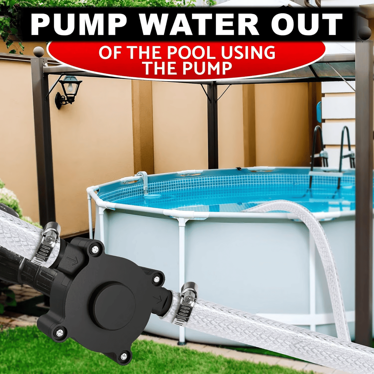 🔥 HOT SALE 49% OFF👨‍🌾🔥Portable Electric Drill Pump