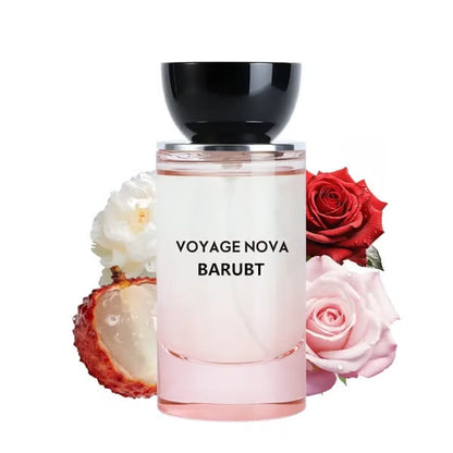⏰LAST DAY 50% OFF - Voyage Nova | Rosey Fruity Floral | Extrait De Parfum 50ml/100ml | Long Lasting Luxury Fragrance | Daily women's perfume rose vibrant for women