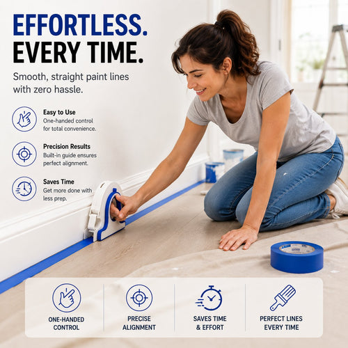 ⏱️High-efficiency Painter Masking Tape Applicator 🎨