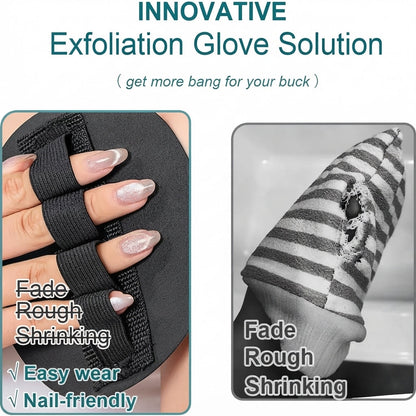 Soft Rubber Shower Scrubber for Efficient Cleansing Body🚿