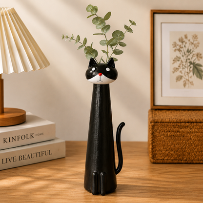 PetalPaw™ – Cat Vase