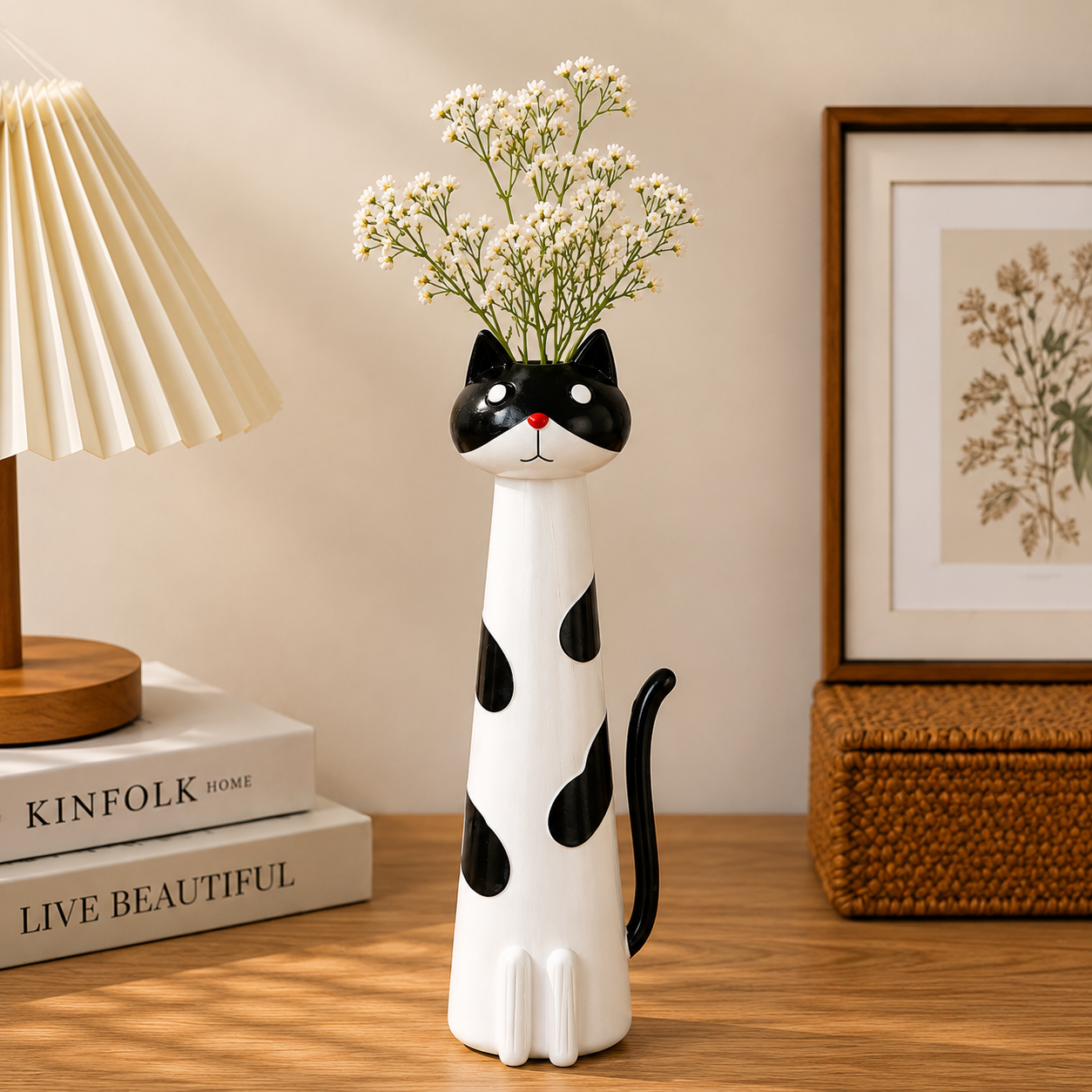 PetalPaw™ – Cat Vase