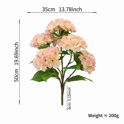 🔥Last Day 70% OFF🔥Artificial Outdoor Hydrangea Flowers - UV resistant, Waterproof, Windproof