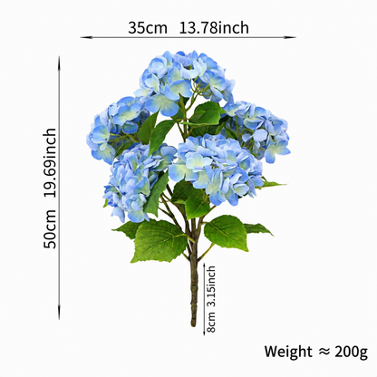 🔥Last Day 70% OFF🔥Artificial Outdoor Hydrangea Flowers - UV resistant, Waterproof, Windproof