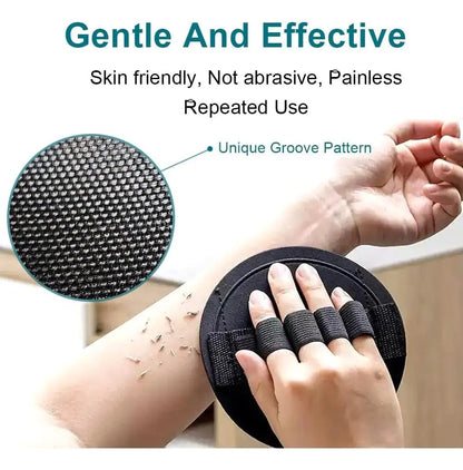 Soft Rubber Shower Scrubber for Efficient Cleansing Body🚿