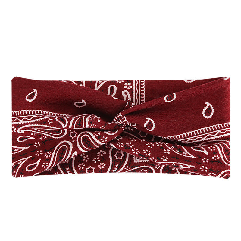 Womens Styling Retro Printed Bohemian Yoga Headband- 🔥As low as $6.2 per piece