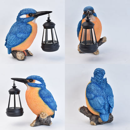 🐦 Kingfisher Solar Garden Stake Light – Add Color & Warmth to Your Garden