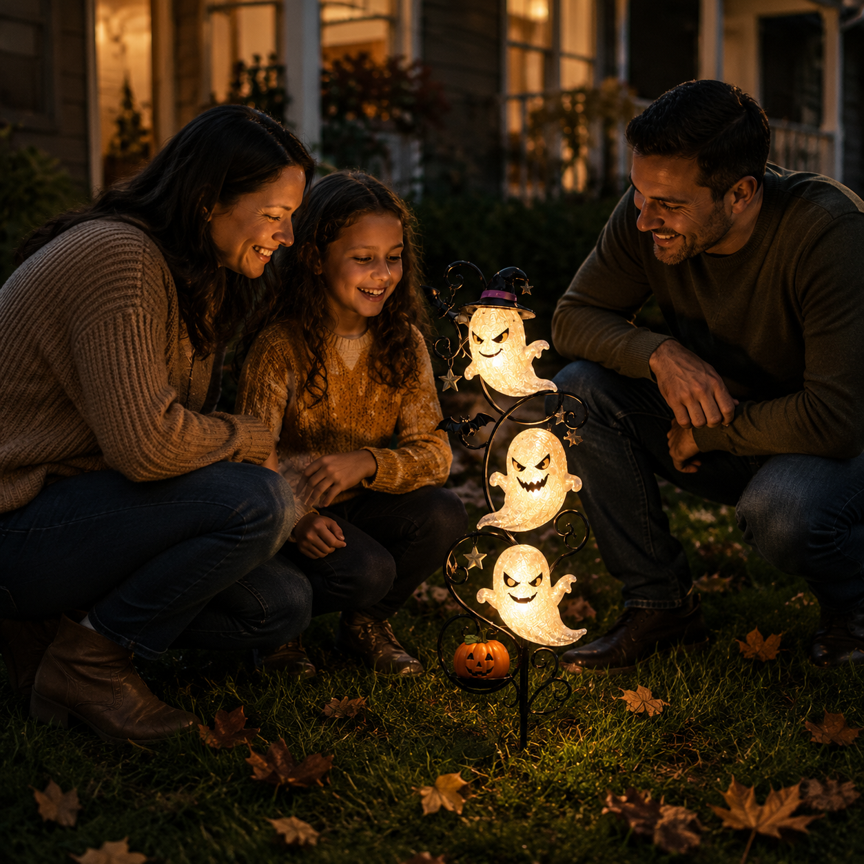 👻Halloween Little Ghost Garden Stake Light
