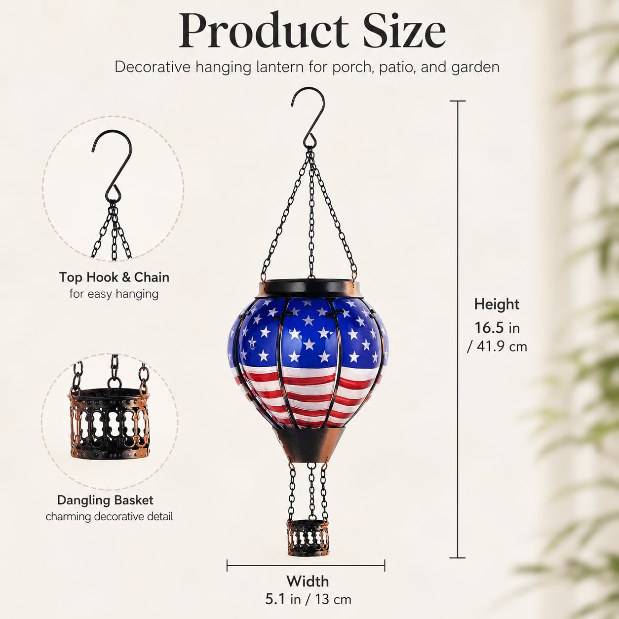 🔥✨250th Anniversary Solar Hot Air Balloon Lantern🏮