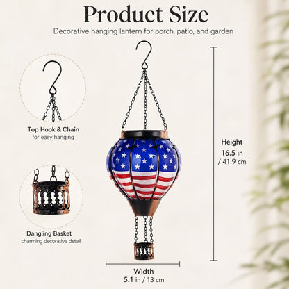 🔥✨250th Anniversary Solar Hot Air Balloon Lantern🏮