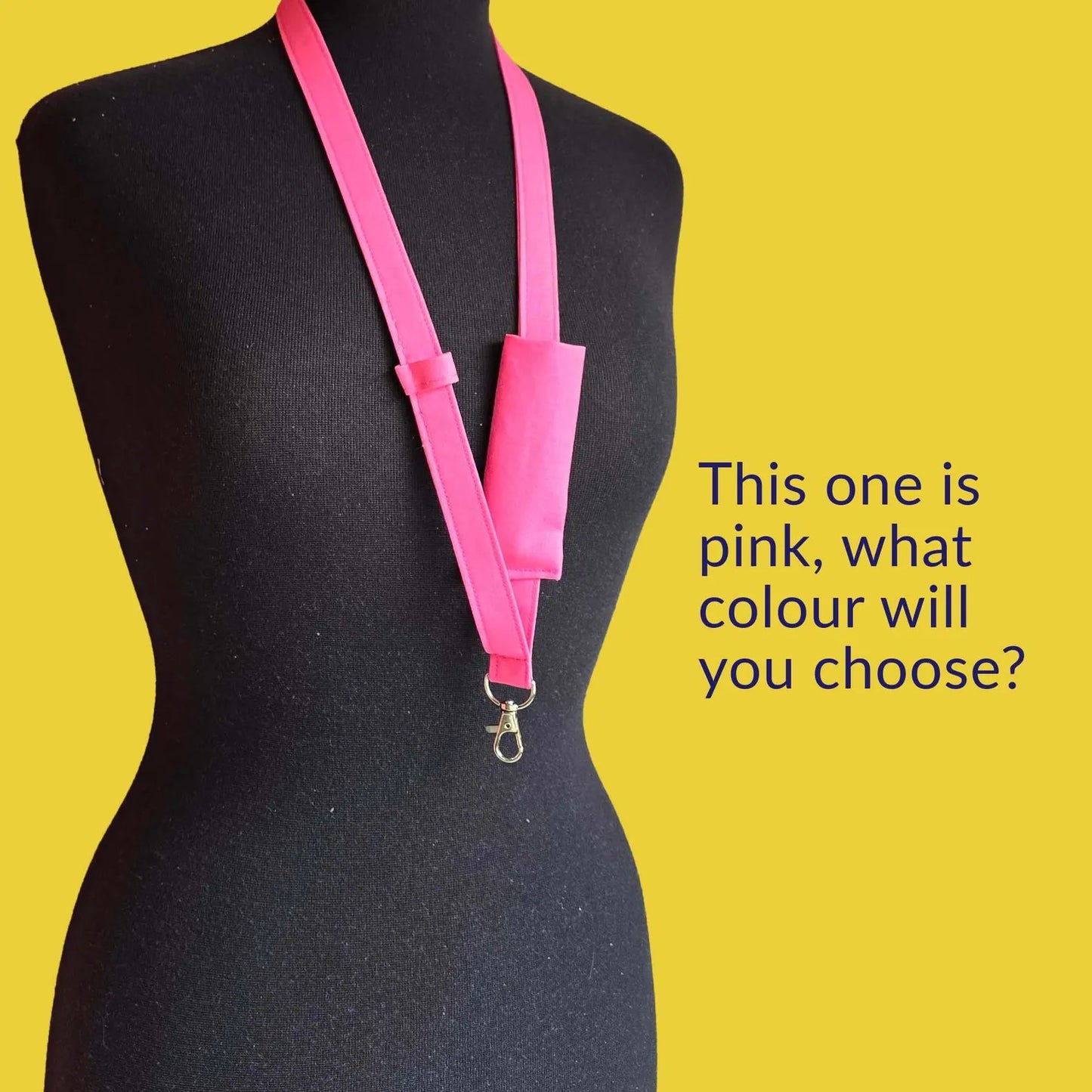 🔥LAST DAY 50% OFF -👩‍🏫NEW UPGRADED Plain Fabric Pen Lanyards