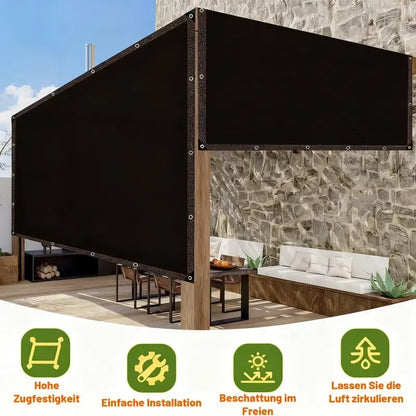 💖Summer Hot Sale 49% OFF🌞90% Blackout Cloth (Black) - 10 x 13ft UV-Resistant Shade Net