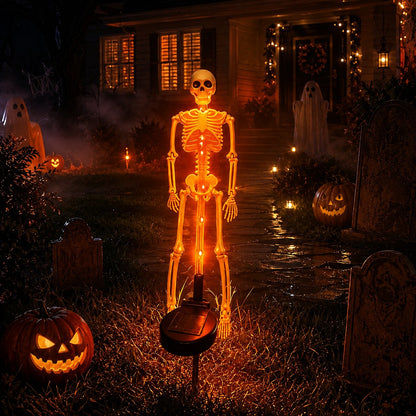 💀 Early Halloween Sale — Solar Skeleton Yard Stake