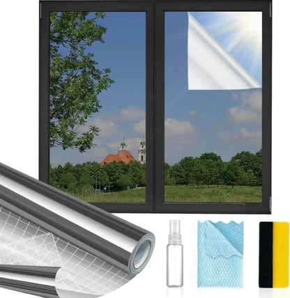 🔥Last Day 49% OFF - Window Privacy Film One Way, UV Sun Blocking, Heat Control