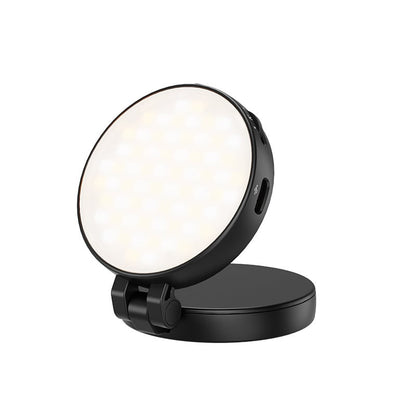 Magnetic Selfie Light for Phone with 5 CCT Settings and Mirror