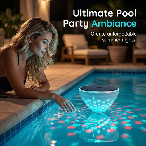 🐟50% OFF Now✨Solar Floating Pool Light with Magical Fish Projection 🌊💡