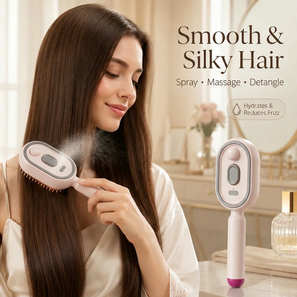 🪄Electric Spray Air Cushion Massage Comb