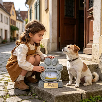 Pet Memorial Stone for Dogs and Cats – A Beautiful Tribute to Keep Their Memory Close Forever
