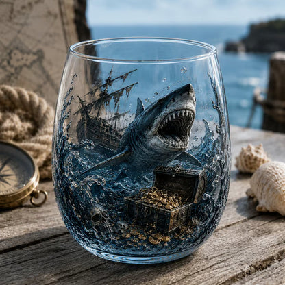 🔥Release The Sea Monster Pirate Glass Collection🏴‍☠️ — Legendary Ocean Treasure Set