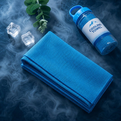 🔥Today's Event ⏰BUY 1 Get 1 FREE-🏃❄️Cold Sweat Towel You Can Use Anywhere, Anytime! Reusable Soft Absorbent Cooling Portable