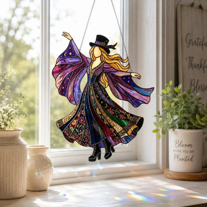 💥LAST DAY 57% OFF - 💃Stevie Nicks🤘Handmade Spinner