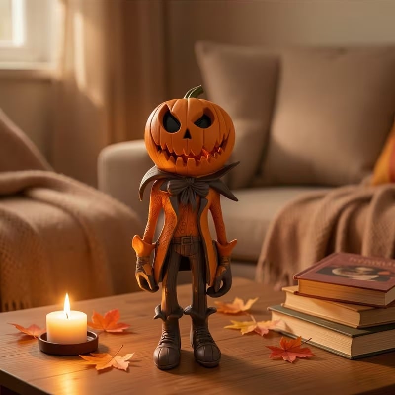 🎁🎉Only $29.99 This Week🌟👻Halloween Pumpkin Man Figurine/Decoration🎃