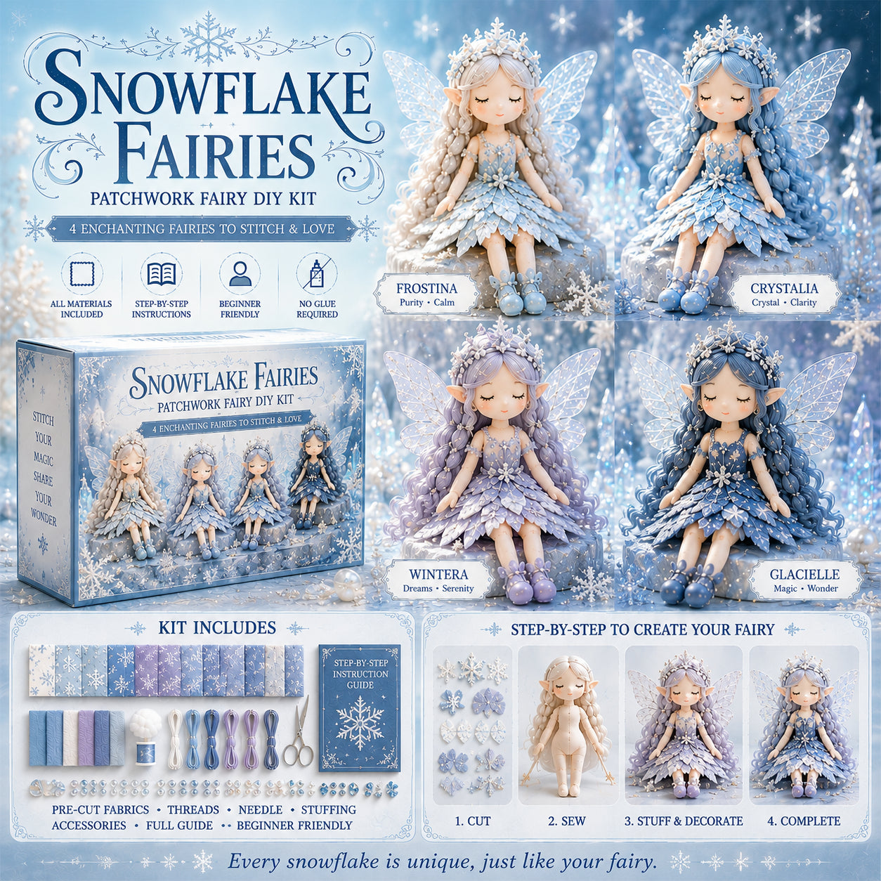 ❄️ Snowflake Fairies