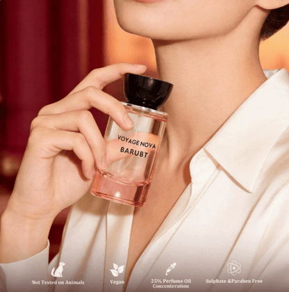 ⏰LAST DAY 50% OFF - Voyage Nova | Rosey Fruity Floral | Extrait De Parfum 50ml/100ml | Long Lasting Luxury Fragrance | Daily women's perfume rose vibrant for women