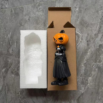 🎁🎉Only $29.99 This Week🌟👻Halloween Pumpkin Man Figurine/Decoration🎃