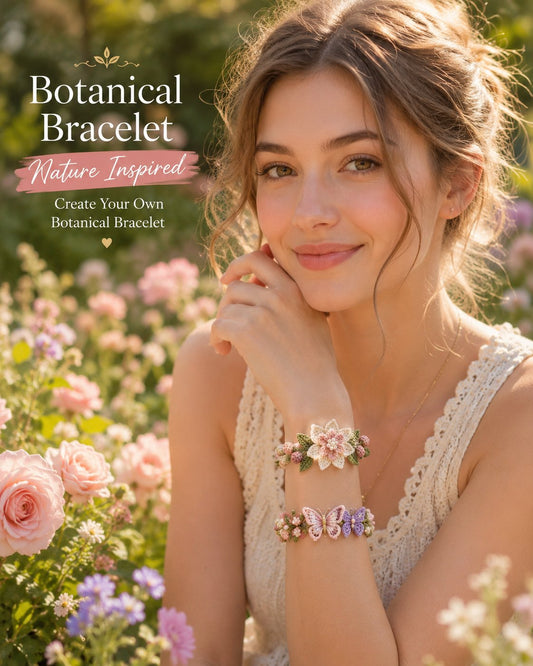 🔥 Last Day 49% OFF - DIY Nature-Inspired Crochet Bracelet Kit