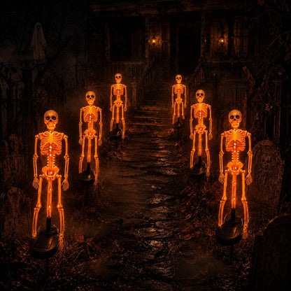 💀 Early Halloween Sale — Solar Skeleton Yard Stake