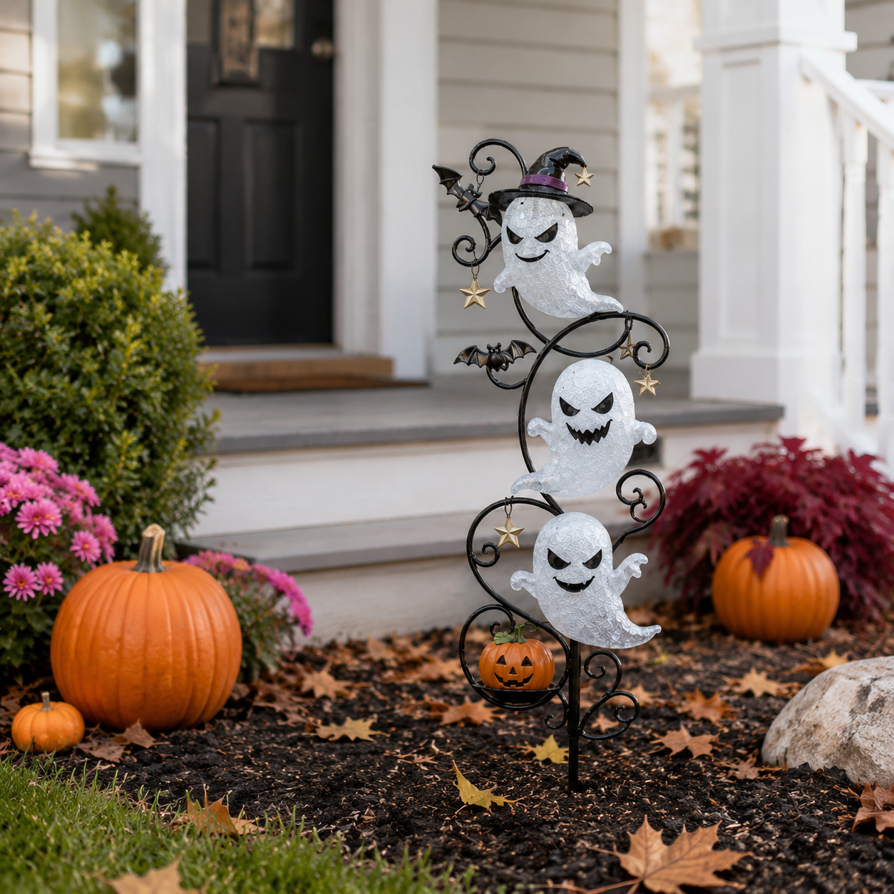 👻Halloween Little Ghost Garden Stake Light
