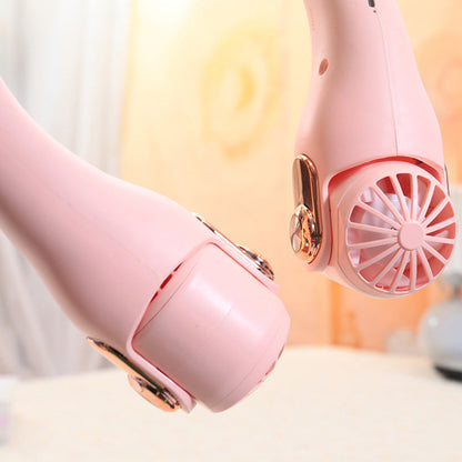 ❄️ Beat the Heat Hands-Free – 360° Neck Fan