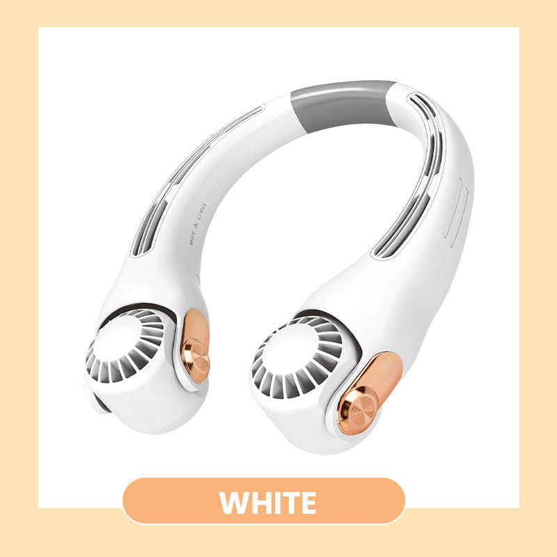 ❄️ Beat the Heat Hands-Free – 360° Neck Fan