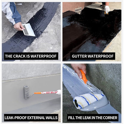 🥳2026 HOT SALE🥳💞50K+ SOLD!💧🏠 50% OFF! 50K+ SOLD – Multipurpose Waterproof Sealant – Seals cracks instantly, flexible & weatherproof. Safe & odorless. 1kg. 🛡️✨