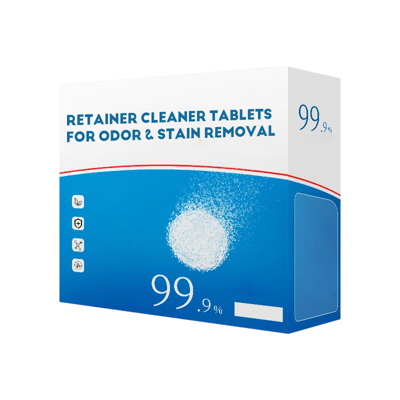 👑47% OFF Father's Day Sale🔥Fast&Easy-Retainer Cleaner Tablets for Odor & Stain Removal🦷
